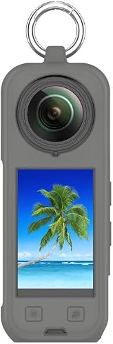 For Insta360 X5 Silicone Protective Case(Dark Gray)