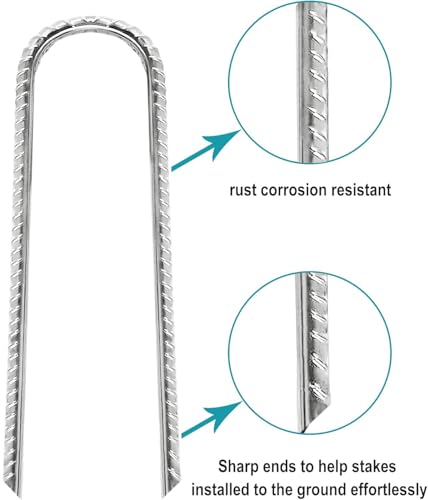 image for Eurmax USA Strong Trampoline Anchor Stake High Wind, Ground Anchors He