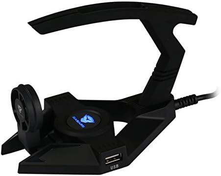 ESR-EA72 Mouse Bungee with USB Hub Black