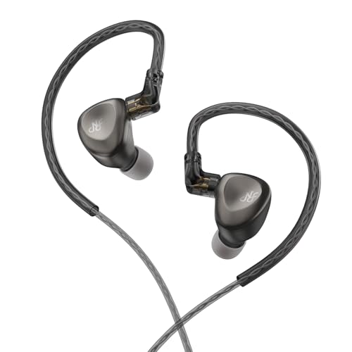 NFACOUS RA15 �C���C���[���j�^�[�C���z�� �L���C���z�� �~���[�W�V�����A�I�[�f�B�I�}�j�A����HiFi�w�b�h�t�H�� �����\�ȃ`���[�j���O�`���[�u�t���I�[�����^���P�[�V���O�A�V���O���_�C�i�~�b�N�h���C�o�[�A��������ƃt�B�b�g����2�s��OFC�P�[�u