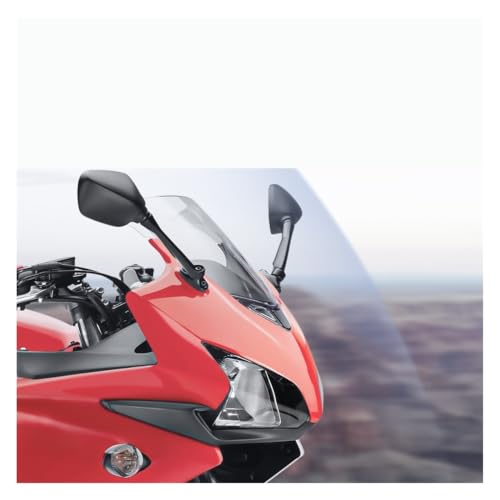 Pare-brise double bulle pour CBR500R 2013-2015 en plastique PC résistant - 4