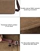CHEREEKI Shoulder Bag Mens Canvas Messenger Bags for Men Everyday Multiple Pockets Satchel Vintage Bag with Adjustable Strap for Camera Tablet Phone Passport #4