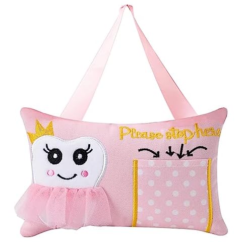 Free-Space Tooth Fairy Pink Ballerina Pillow Cover