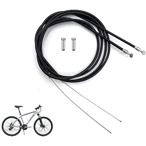 Hmseng Bike Brake Cable Set for Mountain and Road Bicycles Cover