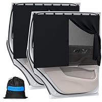 PEMOTech Sonnenschutz Auto Baby【2 stück/Magnetisch】 UV-Schutz Auto Vorhang Nachhaltiges & Hochwertiges Doppelte Schutzwirkung Sonnenschutz Kinder fit 99% Autos, Privatsphäre Für Ihre Familie