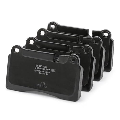 Bosch BP1143 - Pastiglie Freni Auto, Asse Anteriore - Qualità Bosch - Riduzione Del Rumore E Della Polvere - Certificazione ECE-R90 - Senza Rame - 1 Confezione Da 4 Pastiglie - 7