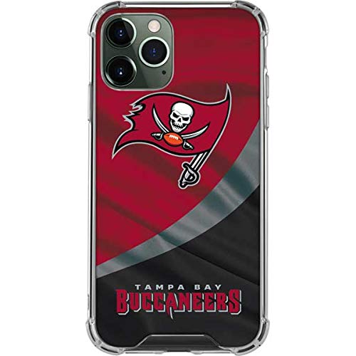 Skinit Clear Phone Case Compatible with iPhone 12 Pro Max - Officially Licensed NFL Tampa Bay Buccaneers Design