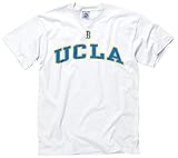 UCLA Bruins Icon and Arch Short Sleeve T-shirt - White , Large