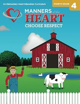 Paperback Manners of the Heart Grade 4: An Elementary Heart Education Curriculum Book
