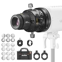 GODOX BP-SE LED Projection Attachment, Bowens Mount Snoot Spotlight GOBO Projektor (BP-SE65)