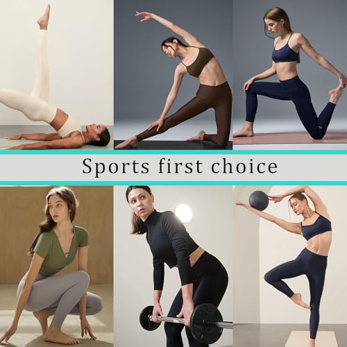 Dimore Leggings for Women with Pockets,Womens Workout Leggings High Waisted Yoga Pants for Tummy Control Gym4