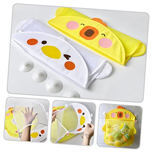 ibasenice 2 Pçs De Brinquedos De Banheiro Bolsa Pendurada De Brinquedos De Praia Suporte De Brinqued
