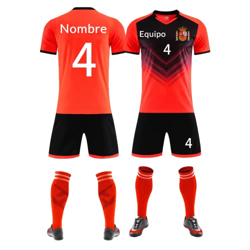 Camiseta De Fútbol Niño Personalizada Y Pantalones Cortos Con Logo Nombre Numeros Camisetas Futbol Para Hombre Mujer Niño Niña Camiseta De Fútbol Niño Personalizada Y Pantalones Cortos Con Logo Nombre Numeros Camisetas Futbol Para Hombre Mujer Niño Niña
