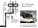 Mount-It! Tailgate TV Mount | Full Motion Tailgate TV Stand for 2...