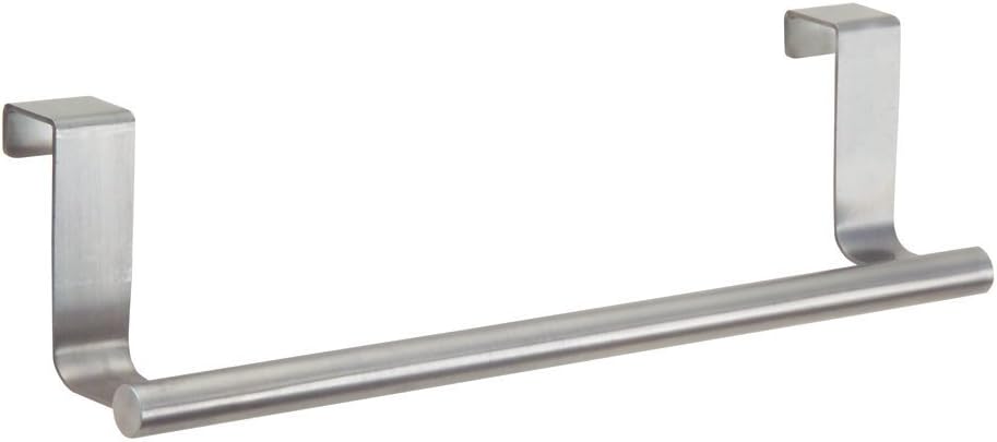 Kitchen Kaddy Interior Design Hook Over Door Towel Bar Brushed Stainless Steel.