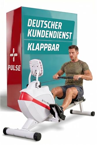 SportPlus Rudergerät für zuhause klappbar - Designed IN Germany...