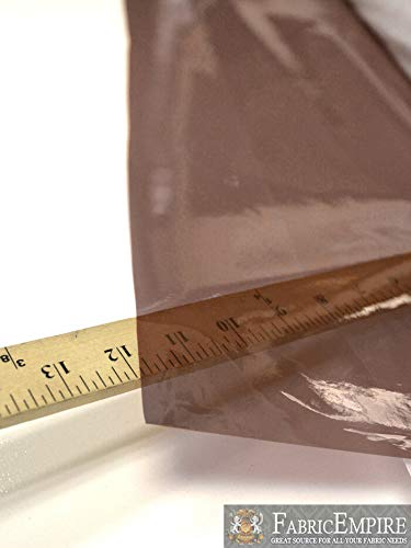 30 Gauge Smoke Tinted Plastic Vinyl Fabric 48