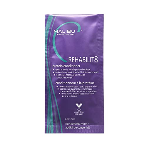 Malibu C REHABILIT8 Smoothing Protein Conditioner 1 Pack