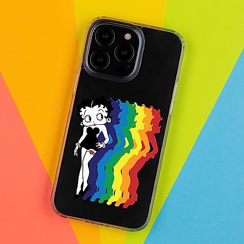 Affinity Bands Betty Boop Pride HD Phone Case Compatible with Apple iPhone 12 (Pride)