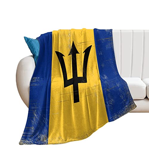 Couverture flanelle de la Barbade douce et chaude de qualité supérieure