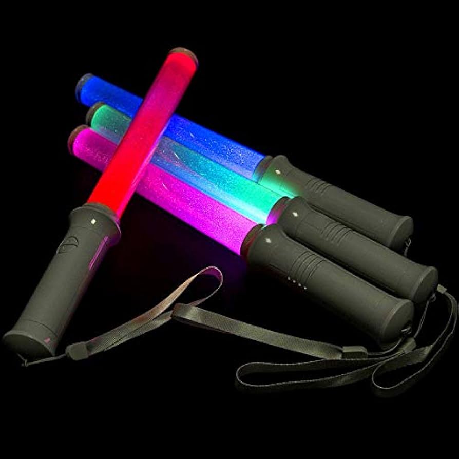 Amazon.co.jp: LED ペンライト コンサートライト高輝度 15色