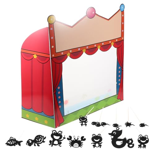 Alasum Shadow Puppet Activity Boys and Girls Puppet Theater DIY Kit Handmade Craft Classroom Stage Toy