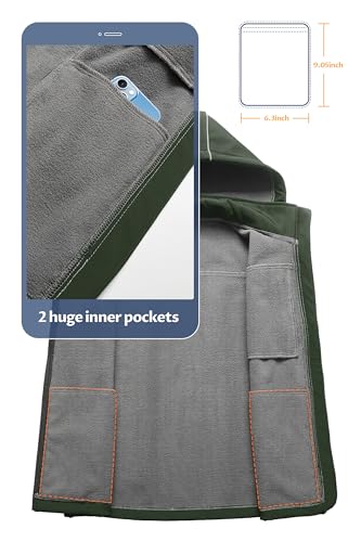 Image of CREATMO US Women's Lightweight Softshell Vest Outerwear Windbreaker Sleeveless Jacket With Removable Hood