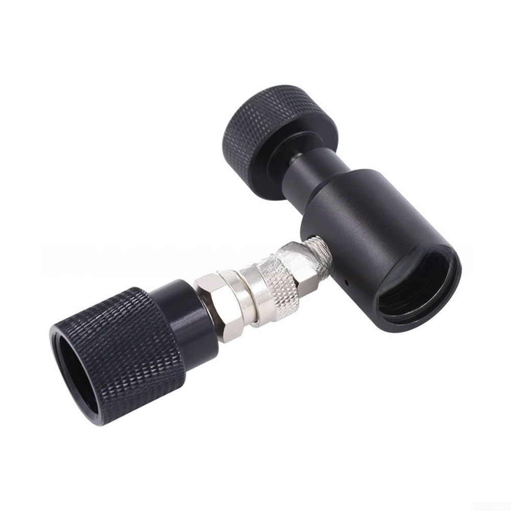 Adattatore per bombola di gas per serbatoi Sodastream TR21-4 a CGA320 Valvola di collegamento diretto per ricarica (A)