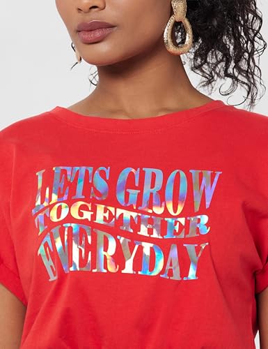 Image of Pepe Jeans Women's Cotton Relaxed Fit T-Shirt