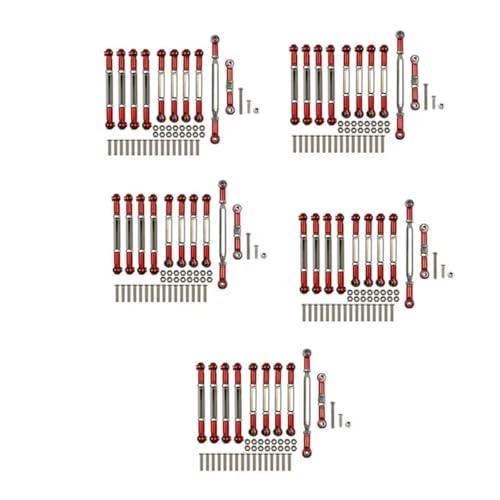 Pièces MN D90 D96 biellettes de direction et 5 tiges de traction RC