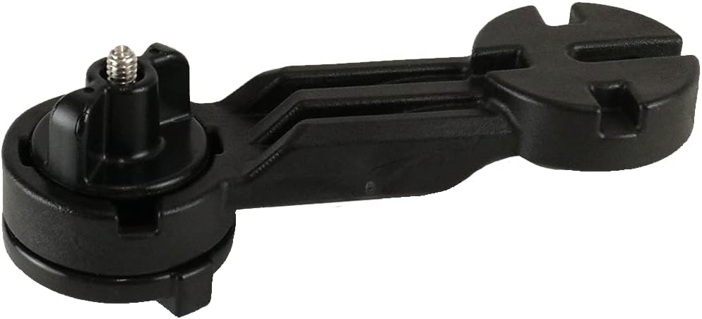 YakAttack SideArm Track Mount | Offset Kayak Accessory Extension for Paddle Holders, Rod Holders & Camera Mounts | Compatible with MightyMount, GearTrac & Most Track Systems | Made in USA