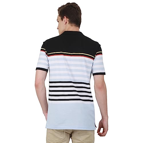 Image of Duke Men's Striped Regular Fit T-Shirt