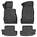 Husky Liners Weatherbeater Series | Front & 2nd Seat Floor Liners - Black | 99121 | Fits 2016-2022 Chevrolet Camaro Convertible/Coupe 4 Pcs