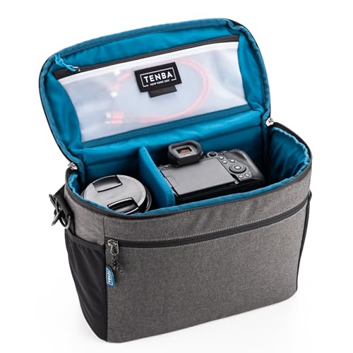 Tenba Skyline v2 Shoulder Bag 7 for Mirrorless and DSLR Cameras and Lenses - Gray (637-779) by Tenba - Image 5