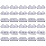 XtremeAmazing Window Regulator Guide Clips for Caprice Fleetwood Roadmaster White 30 Pcs