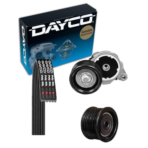Dayco Serpentine Belt Component Kit for Toyota Tundra 4.6L 5.7L V8 2007-17