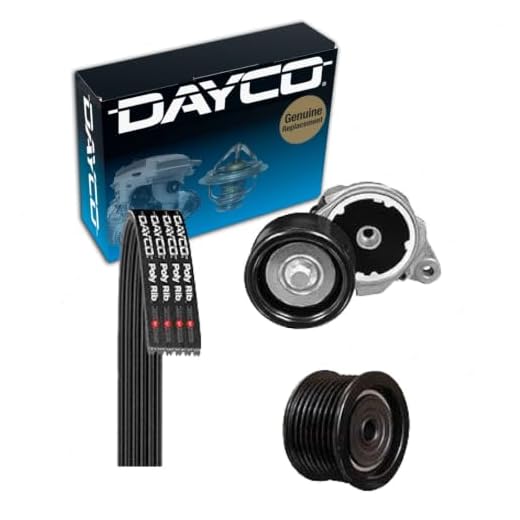 Dayco Serpentine Belt Component Kit for Toyota Tundra 4.6L 5.7L V8 2007-17
