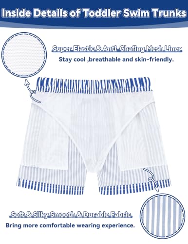 Image of Olreco Toddler Swim Trunks Baby Boy Bathing Suit Quick Dry Kids Swimsuits Boys Board Shorts Kids Swim Shorts Boys' Swimwear