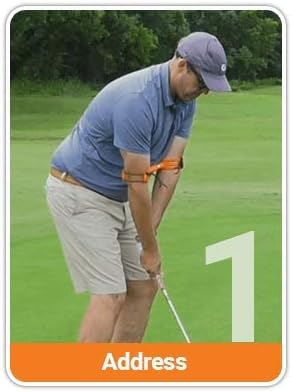 LC-1 Golf Swing Training Aid- Linear Compression Golf Practice & Golf Training Aid- Swing Trainer for Men & Women –Ingrain Proper Swing Mechanics Fast