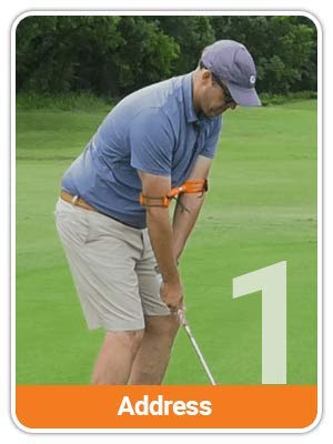 LC-1 Golf Swing Training Aid- Linear Compression Golf Practice & Golf Training Aid- Swing Trainer for Men & Women –Ingrain Proper Swing Mechanics Fast