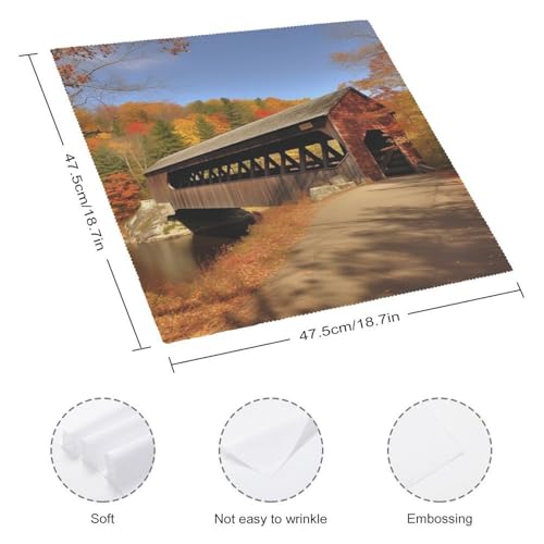Servilletas de Tela Albany Covered Bridge Pack 4 miniatura 2