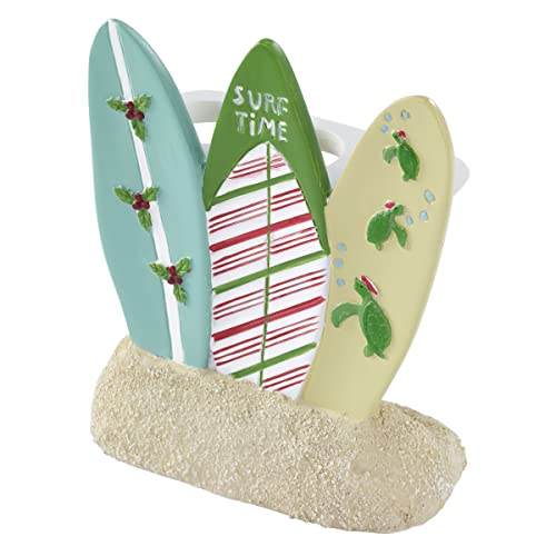 Avanti Linens - Toothbrush Holder, Durable Resin, Bathroom Accessories, Holiday Decor (Flamingo Jingle Collection) #TOP26