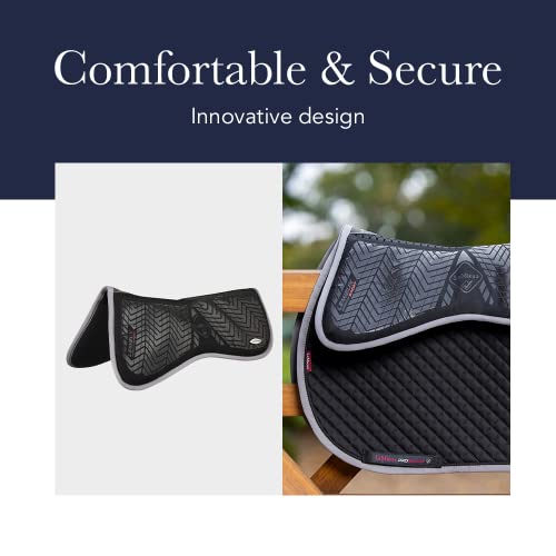 Lemieux Wither Free Half Saddle Pad - English Saddle Pads For Horses - Equestrian Riding Equipment And Accessories (Navy - Large) #TOP3