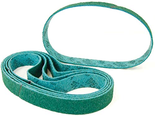 Bluerock 15 Pack Assorted Grit 1.5" X 30" (40Mm X 760Mm) Nylon Non-Woven Sanding Belts For Model 40A & Metabo Sander #TOP3