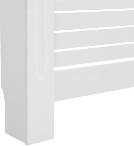Miniatura 6 de Youuihom Festnight - Cubierta de radiador para calefacción gabinete lateral de calefacción accesorios de calefacción para el hogar para sala de
