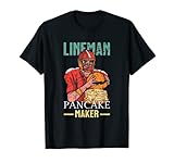 Lineman Creador de panqueques Fútbol Camiseta