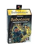 GIGAMIC - AMSABO - Jeu de Carte - 8 ans to 99 ans- Saboteur Noir