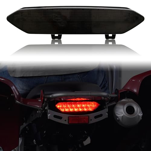 KATIMOTO Smoked LED Tail Light Brake Stop Taillights for Raptor, Rear Lamp Brake Taillight for Yamaha Raptor 700R 700 2006-2018 / YFZ450R YFZ450X YFZ 450R 450X 450 R X 2009-2018 Accessories, 1PC