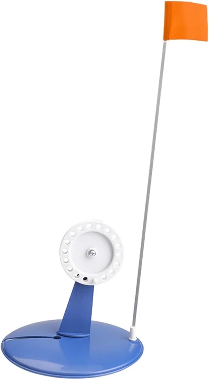 Ice Fishing Tip Up 8 Pcs Heavy-Duty Winter Ice Fishing Rod Tip Up Portable Flag Accessories 1Set