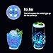 Neliky 20pcs LED Coaster, Light Up Coasters, LED Bottle Light, Bottle Glorifier, LED Stickers Coaster Light Up for Drinks, Flash Light Up Cups Perfect for Party Weeding Bar(Blue)